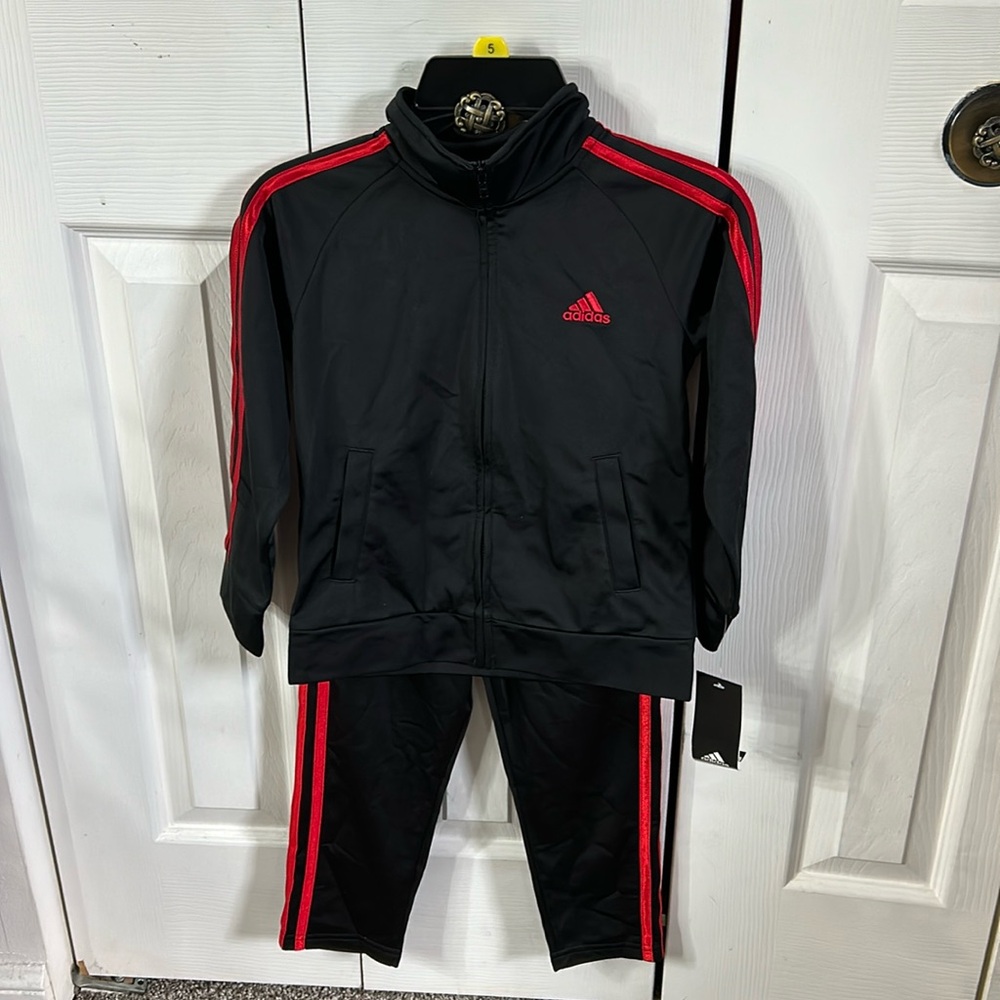NEW! 2pc Adidas track suit size 5